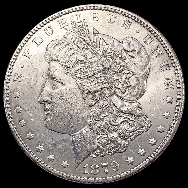 1879-S Rev 78 Morgan Silver Dollar CLOSELY UNCIRCULATED