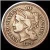 Image 1 : 1870 Nickel Three Cent LIGHTLY CIRCULATED