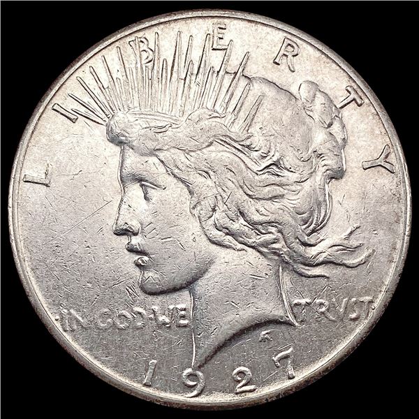 1927-S Silver Peace Dollar NEARLY UNCIRCULATED