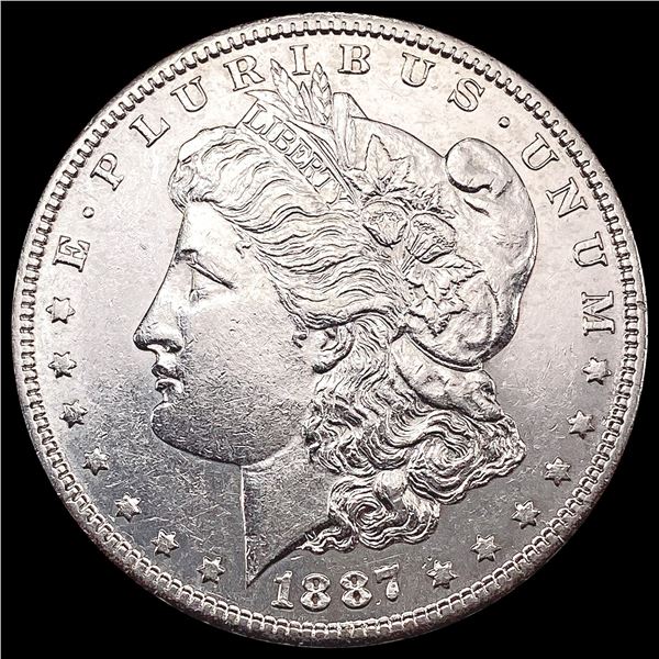 1887-S/S Vam 2 Morgan Silver Dollar CHOICE AU