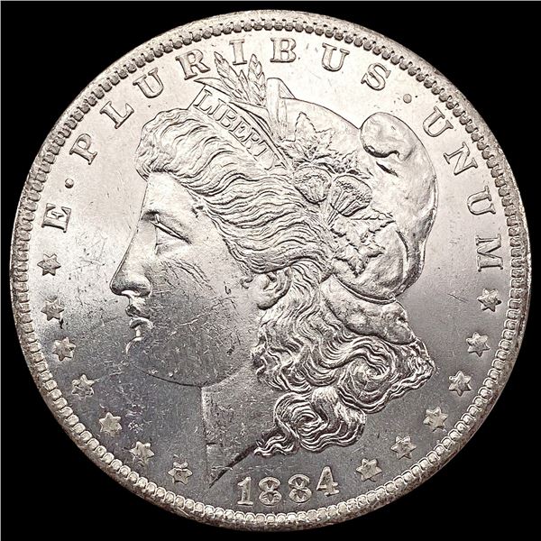 1884-O Morgan Silver Dollar GEM BU