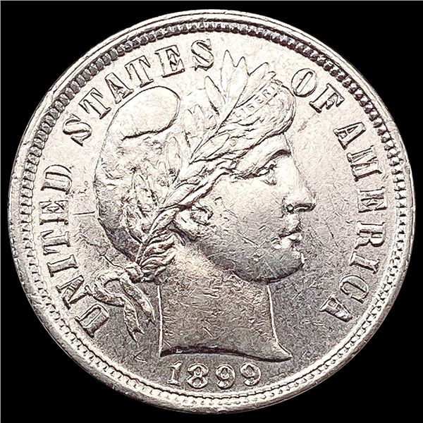 1899 Barber Dime UNCIRCULATED
