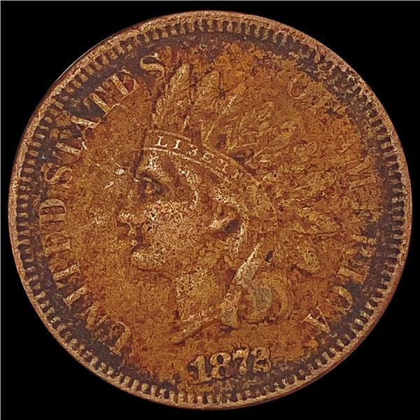1872 Indian Head Cent LIGHTLY CIRCULATED