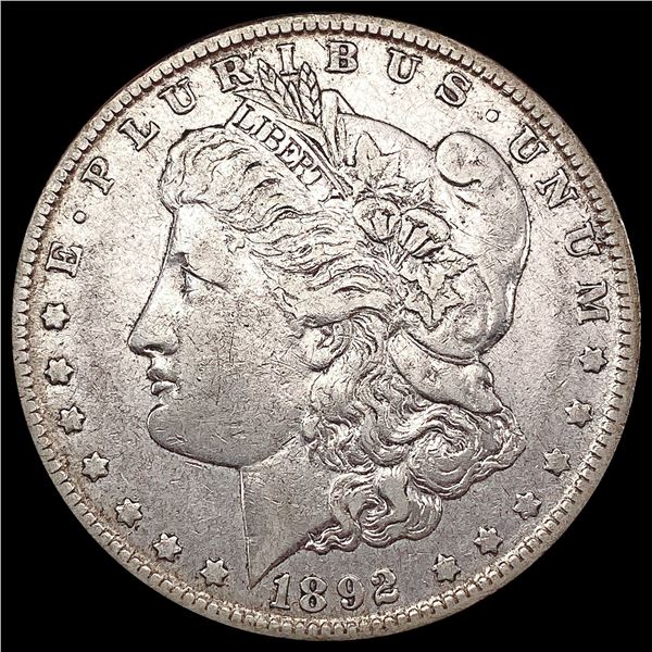 1892-O Morgan Silver Dollar ABOUT UNCIRCULATED