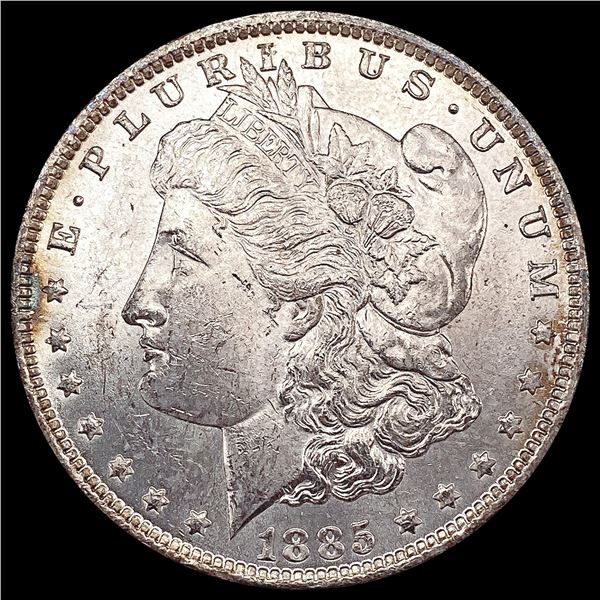 1885-O Morgan Silver Dollar GEM BU