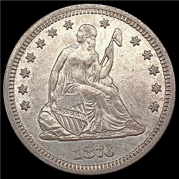 1876-S Seated Liberty Quarter UNCIRCULATED
