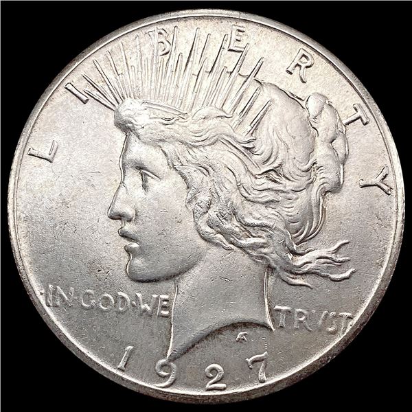 1927 Silver Peace Dollar CLOSELY UNCIRCULATED