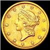 Image 1 : 1853 Rare Gold Dollar CLOSELY UNCIRCULATED