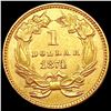 Image 2 : 1874 Rare Gold Dollar UNCIRCULATED