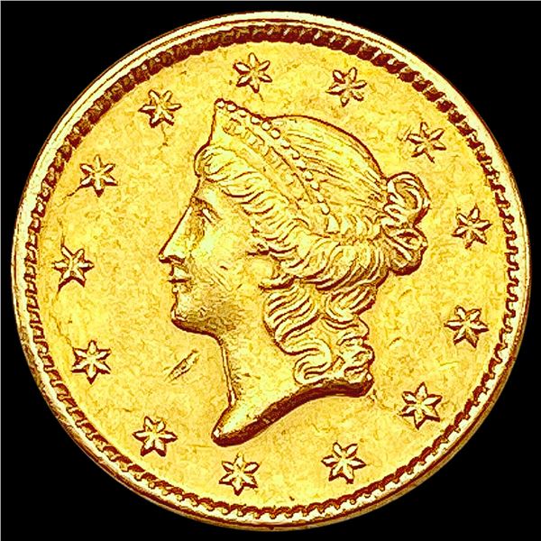 1851 Rare Gold Dollar CLOSELY UNCIRCULATED