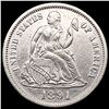 Image 1 : 1891 Seated Liberty Dime CLOSELY UNCIRCULATED