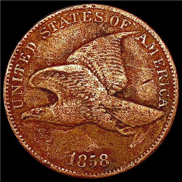 1858 Flying Eagle Cent LIGHTLY CIRCULATED