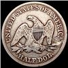 Image 2 : 1857 Seated Liberty Half Dollar ABOUT UNCIRCULATED