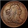 Image 1 : 1804 Draped Bust Half Cent ABOUT UNCIRCULATED