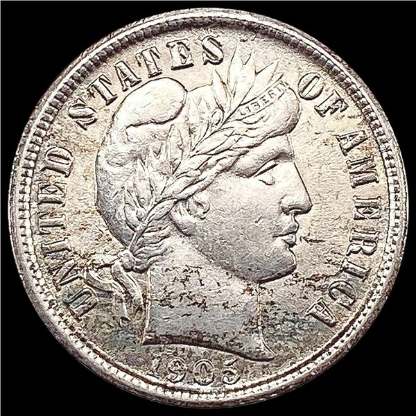 1905 Barber Dime UNCIRCULATED