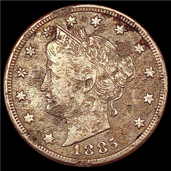 1885 Liberty Victory Nickel NICELY CIRCULATED