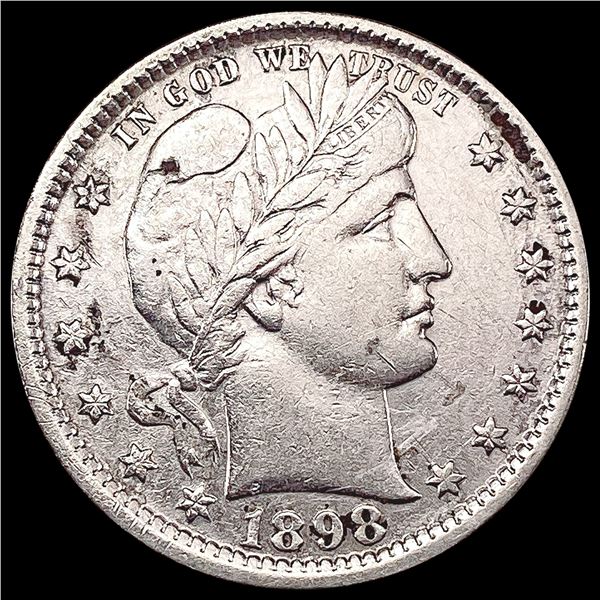 1898 Barber Quarter CLOSELY UNCIRCULATED