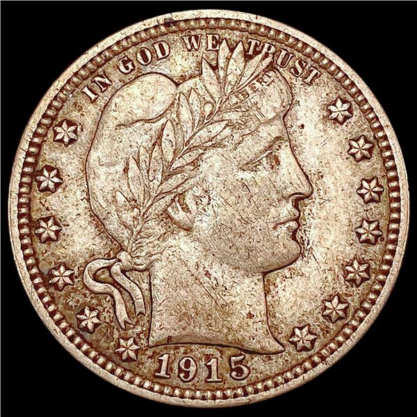 1915 Barber Quarter CLOSELY UNCIRCULATED