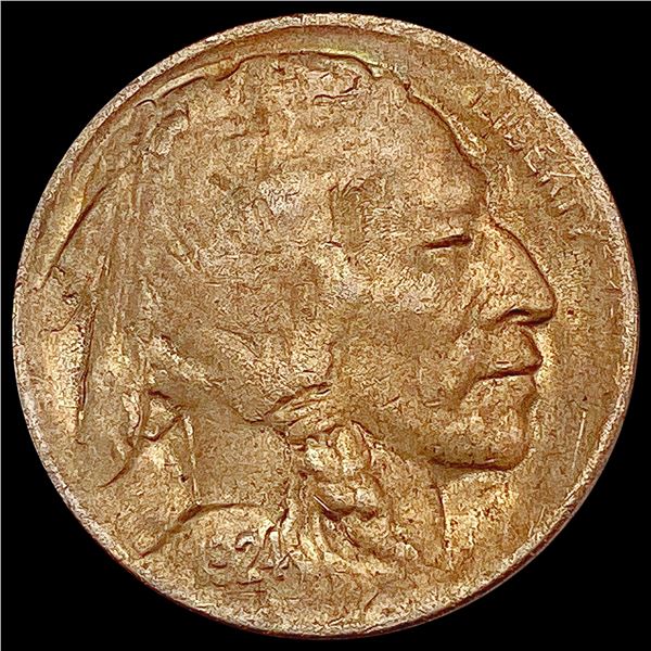 1924 Buffalo Nickel NEARLY UNCIRCULATED