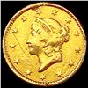 1851 Rare Gold Dollar ABOUT UNCIRCULATED