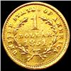 Image 2 : 1851 Rare Gold Dollar ABOUT UNCIRCULATED