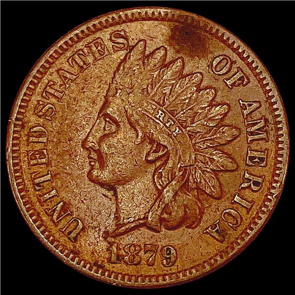 1879 Indian Head Cent CHOICE AU