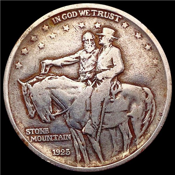 1925 Stone Mountain Half Dollar NEARLY UNCIRCULATED