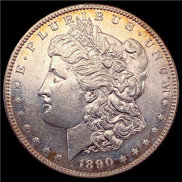 1890-S Morgan Silver Dollar CHOICE AU