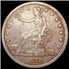 1878 Silver Trade Dollar NEARLY UNCIRCULATED
