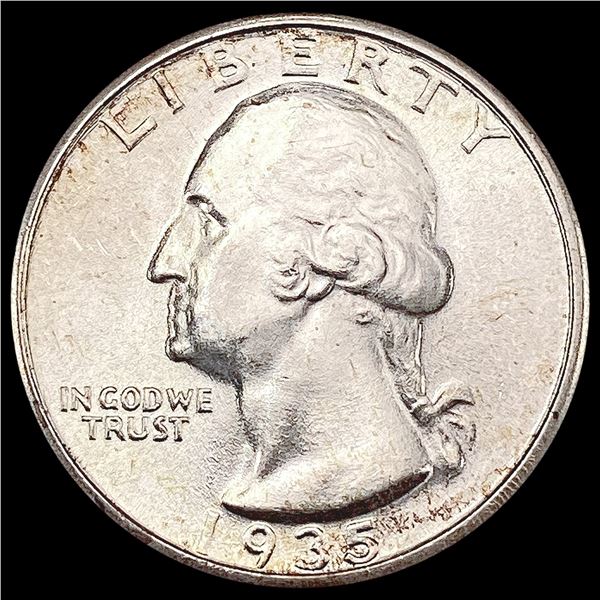 1935 Washington Silver Quarter SUPERB GEM BU