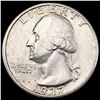 1937-S Washington Silver Quarter CHOICE AU