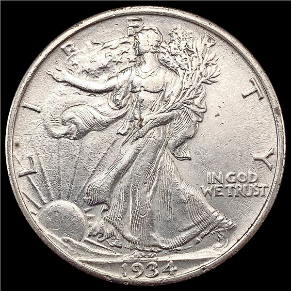 1934 Walking Liberty Half Dollar CHOICE AU
