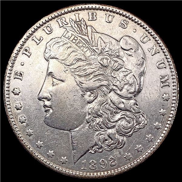 1892 Morgan Silver Dollar CHOICE AU