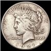 1921 Silver Peace Dollar CHOICE AU