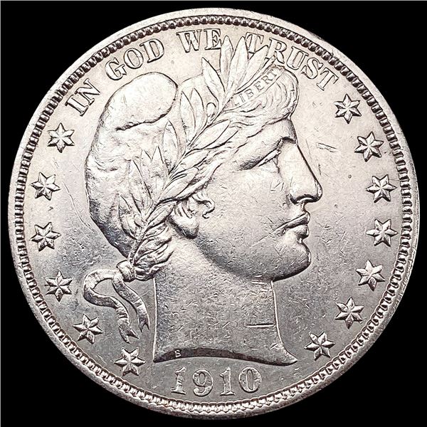 1910-S Barber Half Dollar CLOSELY UNCIRCULATED