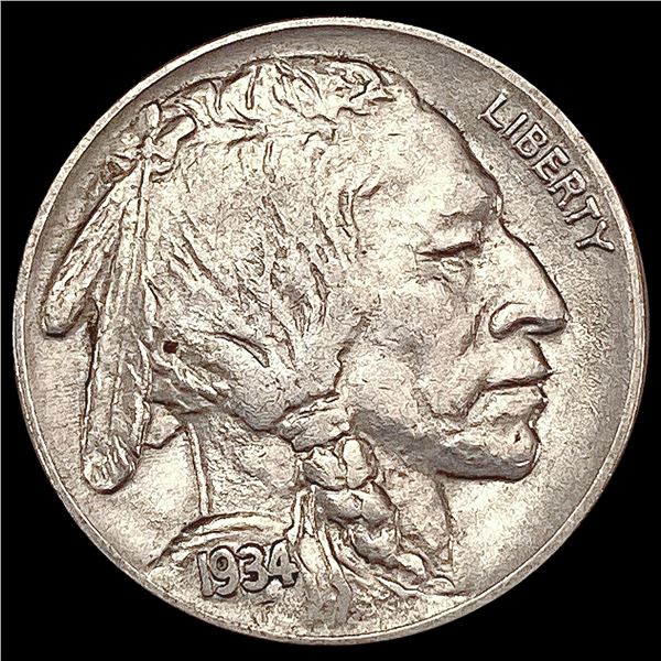 1934 Buffalo Nickel CHOICE AU