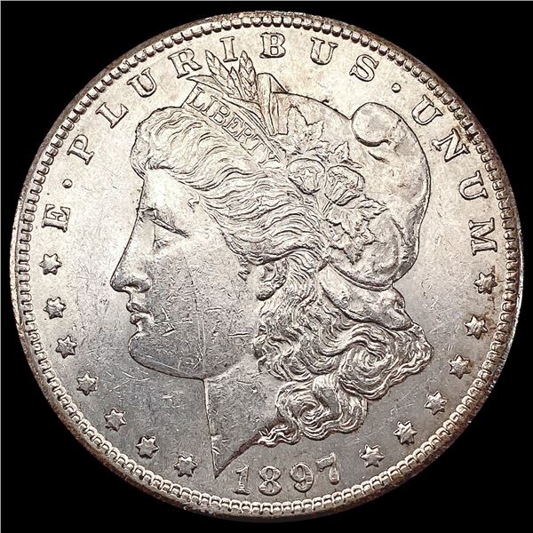 1897-S Morgan Silver Dollar UNCIRCULATED
