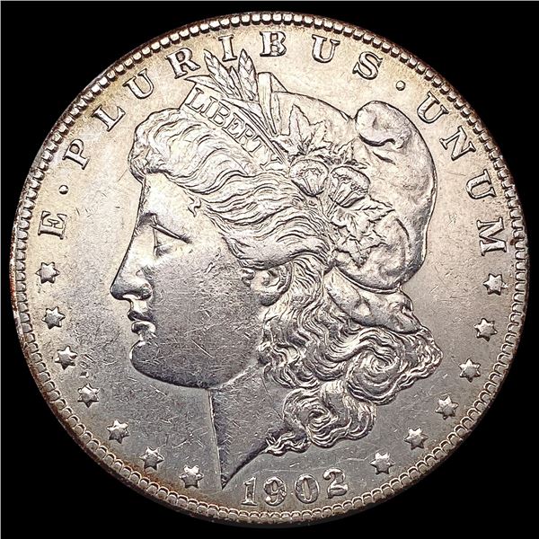 1902-S Morgan Silver Dollar CHOICE AU