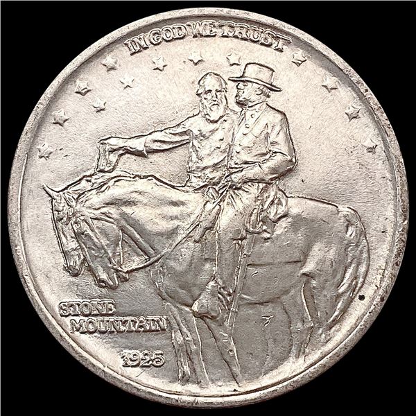 1925 Stone Mountain Half Dollar CHOICE BU