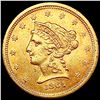 1861 $2.50 Gold Quarter Eagle UNCIRCULATED