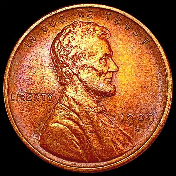 1909-S Wheat Cent GEM BU