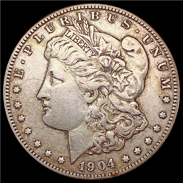1904-S Morgan Silver Dollar NEARLY UNCIRCULATED