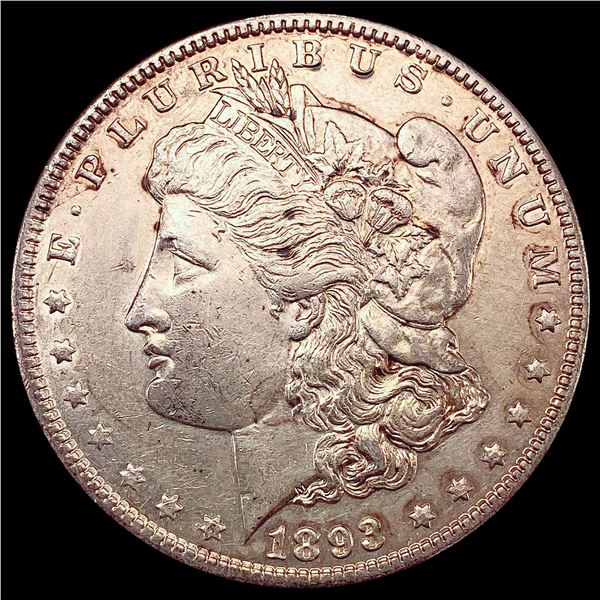1893 Morgan Silver Dollar CHOICE AU