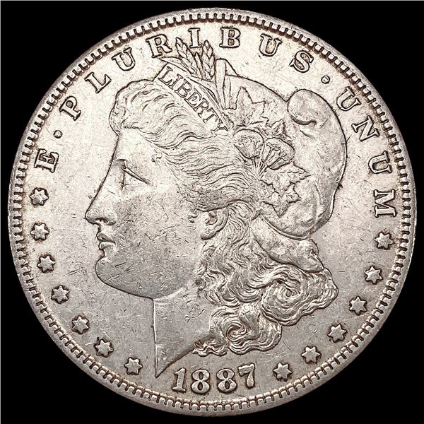 1887-S/S Morgan Silver Dollar CHOICE AU