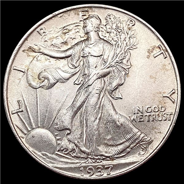 1937 Walking Liberty Half Dollar CHOICE BU