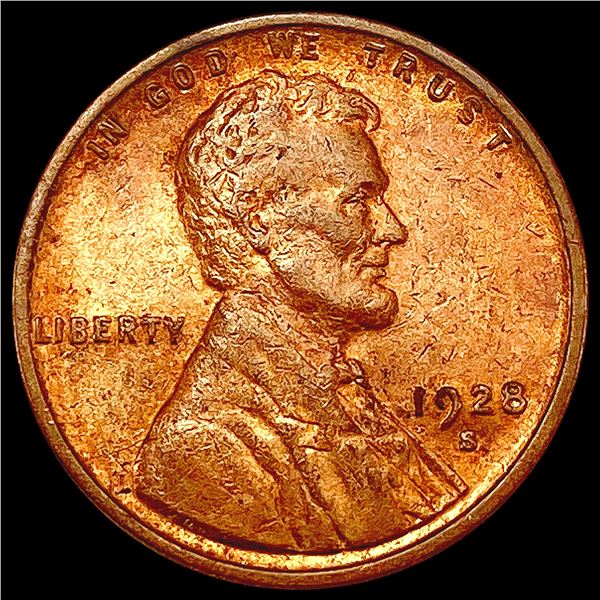 1928-S Wheat Cent UNCIRCULATED