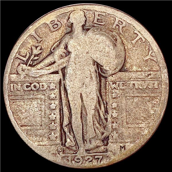 1927-S Standing Liberty Quarter LIGHTLY CIRCULATED