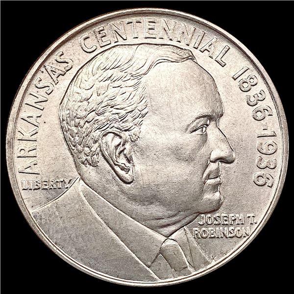 1936 Robinson Half Dollar SUPERB GEM BU