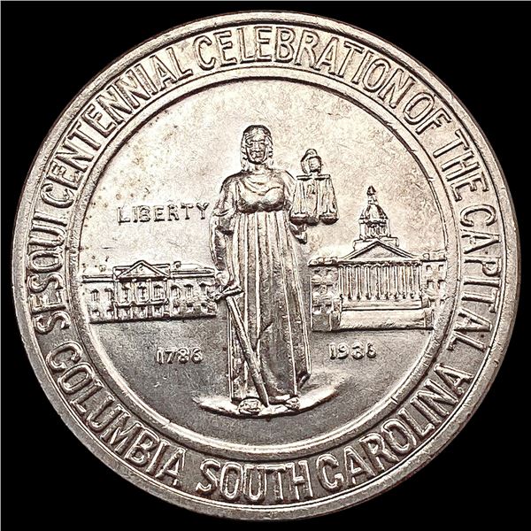 1936 Columbia Half Dollar SUPERB GEM BU