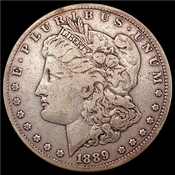 1889-CC Morgan Silver Dollar NICELY CIRCULATED